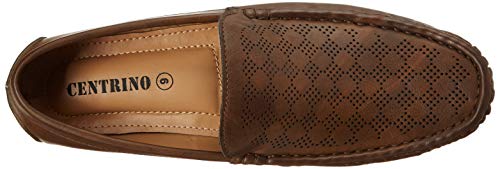 Image of Centrino Slip-On Loafers for Men | Loafers for Man Stylish | Casual Shoes with Cushioned Insole | Lightweight Comfortable Moccasins | Hand-Stitched Walking Footwear | Mens Shoes for Daily Office Wear (7106)
