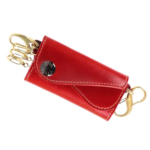 [BEERBELLY] �L�[�P�[�X �_�u���t���b�v�L�[�P�[�X �r�A�x���[ �_�u���t���b�v �{�v ���U�[ �O�܂� ���[�|�P�b�g 4�A airtag�P�[�X ������� �X�}�[�g�L�[ ���b�h