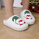 Warme Hausschuhe Damen Winterhausschuhe Kuschel Winter Pantoffeln Baumwolle Damenhausschuhe Womens...