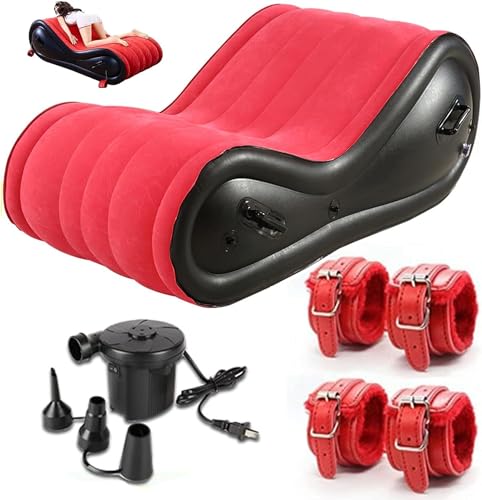 Chaise sexuelle avec pompe à air pour des soirées romantiques pimentées