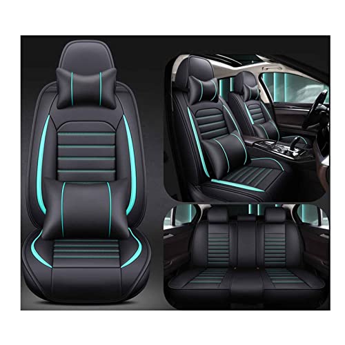 Set Coprisedili Auto In Pelle PU Per Hyundai Tucson IV (2021-2025) | 5 Posti, Anteriori E Posteriori | Impermeabile, Antiscivolo, Compatibile Con Airbag | Colore Nero
