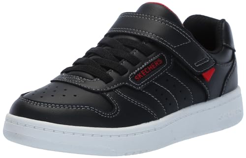 Skechers Chaussure Quick Street Kids Black Fini les Lacets Défaits à l'École