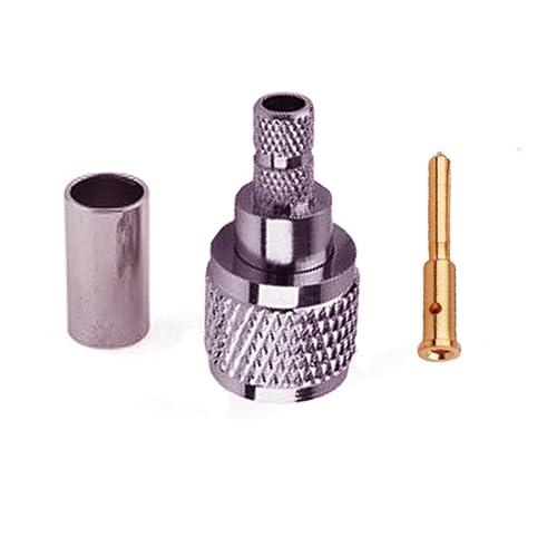 Mini-UHF macho crimp para cable RG58 lmr195 pack 5 miniatura 1