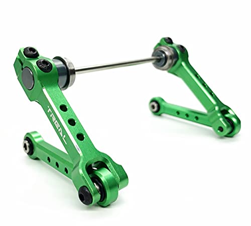 Barres oscillantes torsionnelles Losi LMT en alu 7075 vert de haute précision