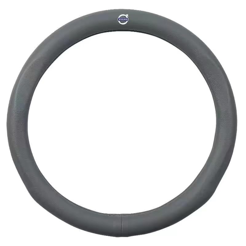 VVEIDIACar Steering Wheel Cover for Volvo EC40, Steering Wheel Protector Cover Microfiber Leather Anti-slip Breathable Wheel Sleeve Protector Steering Wheels Hubs Accessories for Car,O Shape-28