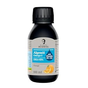 Dr. Johanna Budwig Omega 3 Algenöl Orange (100ml)