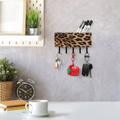 Soporte para llaves de pared autoadhesivo con bandeja de entrada 8