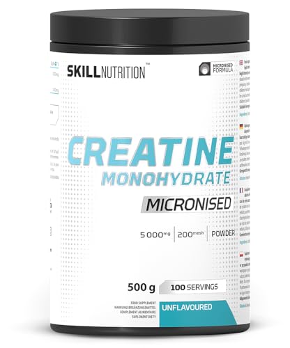 Créatine Monohydrate Micronisée 500g : Idéal Musculation et Performance en Crossfit