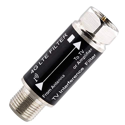 LTE Filter for TV Antenna, LTE Filter Digital Antenna Signal Purifier - Reduces