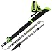 ALPIDEX Bastones Plegables de Marcha nórdica Vario en Carbono Ajustables 105-125 cm...