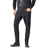 G-STAR Herren Jeanshose G-STAR RAW Herren 3301 Tapered\' Jeans, Blau (raw Denim 395-001), 30W/34L
