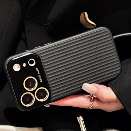 Coque iPhone XS Max antichoc mate à rayures - Évitez les bris d'écran et les glissades