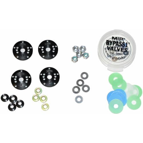 MIP 24405 Bypass1? Tapered Hi-Flow Piston Kit, 5-Hole x 1.3mm, 1/8th Scale