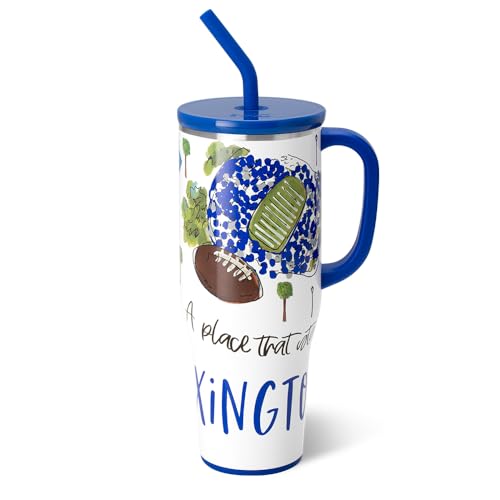 Swig Life 40oz Mega Mug with Handle & Straw, Saturdays In Lexington