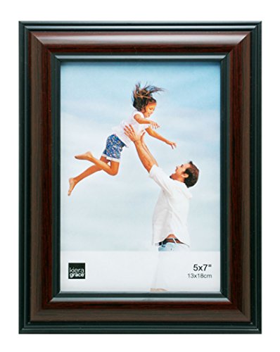 kieragrace Noah Picture Frame, 5 by 7 Inch, Dark Brown