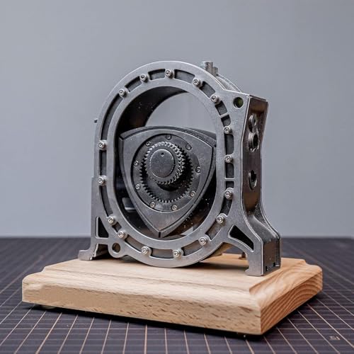 Kit de moteur rotatif en métal pour passionnés de mécanique - 4