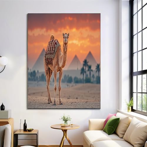 Arte de pared de animales exóticos para crear un ambiente cálido y moderno en tu sala de estar