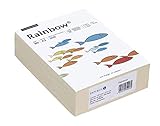 Rainbow Kopier-Papier A5, 80 g/qm, 500 Blatt, hellchamois