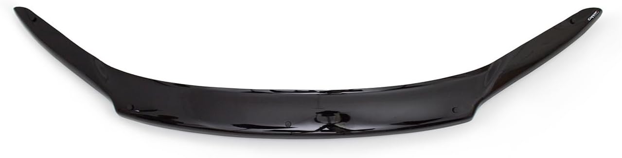 Hood Deflector Guard fits Honda CR-V 2012-2017, Bugflector Bug & Bonnet Shields, Black ABS Hood Protector, Protects from Particles & Bug, All Weather Durable Car Exterior Accessories