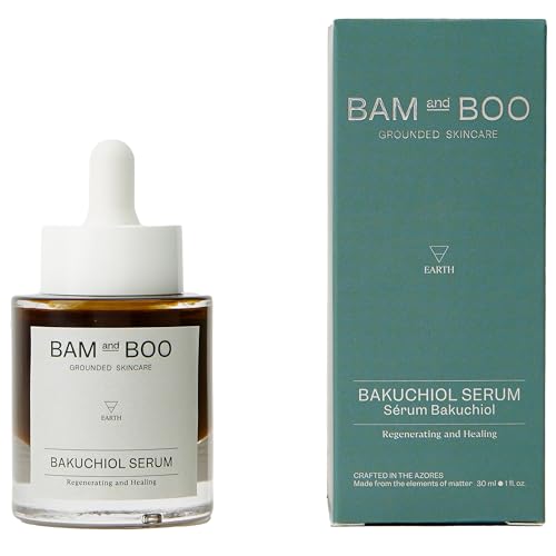 Bakuchiol Serum Retinol Natural - Serum Facial Mujer Regenera, Hidrata y Fortifica con Rosa Mosqueta, Aceites Naturales y Vitaminas - Skin Care Serum Antiarrugas Mujer Cosmetica Organica Natural 30ml