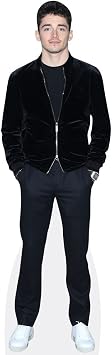 Celebrity Cutouts Charles Leclerc Black Outfit Mini Size Cutout
