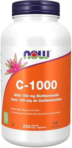 NOW Foods Supplements, Vitamin C-1,000 with 100 mg of Bioflavonoi...