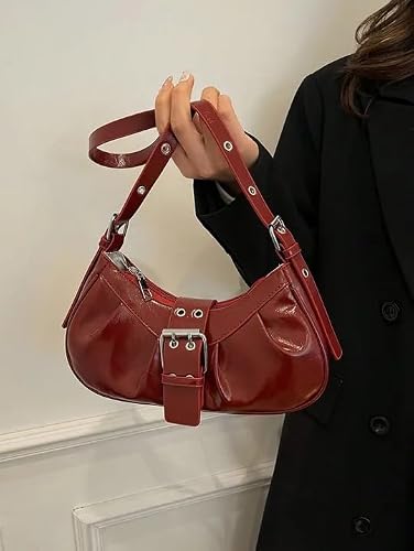 HaveGlam red leather sling bag – image 3