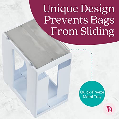 [2 Pack] Breast Milk Storage Tower - Convenient Storage for Milk Freezer Bags - Efficiently Store Milk in Breast Milk Freezer Organizer Tower - Breast Milk Storing Containers for Up to 120 oz of Milk - Thumbnail 6