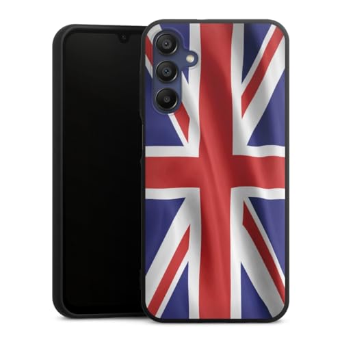 Coque silicone Samsung Galaxy A15 étui souple drapeau Angleterre