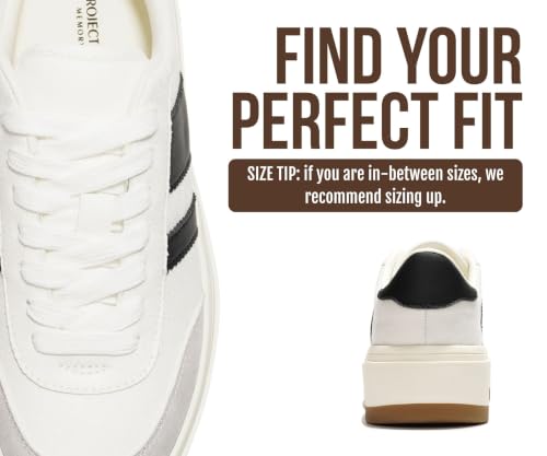 Image of Project Cloud Platform Sneakers for Women - Lightweight Memory Foam Insole Womens Sneakers - Non-Slip Fashion Sneakers for Women Footwear - Women's Fashion Platform Shoes (Nita)