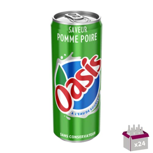 Oasis Pomme Poire Slim - 24 x 33 cL