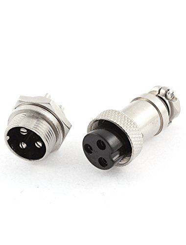 Conector de aviación macho hembra AC 250V 15A 3 polos miniatura 3
