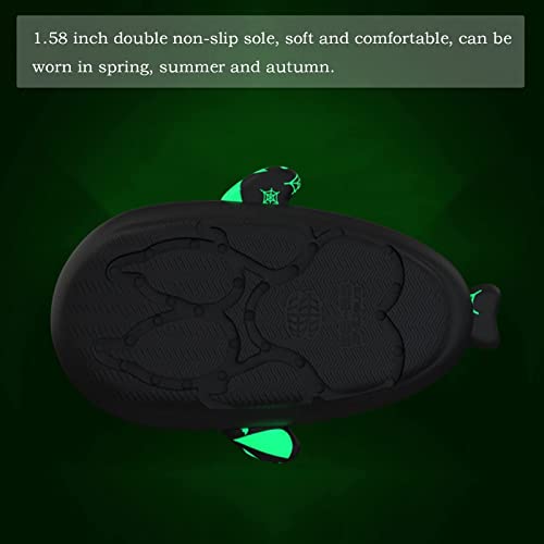 LELEBEAR Luminous Shark Slippers, Spooky Glow In The Dark Slides For Men & Women, Christmas Shark Slides4