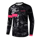 UGLY FROG 77LINUSSJ2607 Radfahren Jersey Herren Shirt Downhill Fahrrad Jersey, Mountainbike Motocross Jersey Langarm MTB T-Shirt