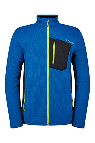 Image of Spyder Men's Bandit Hybrid Full Zip Mid Layer Jacket