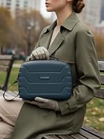 SMARTBOX Beauty Case Hartschale Aufsteckfunktion Schultergurt – Ansicht 2