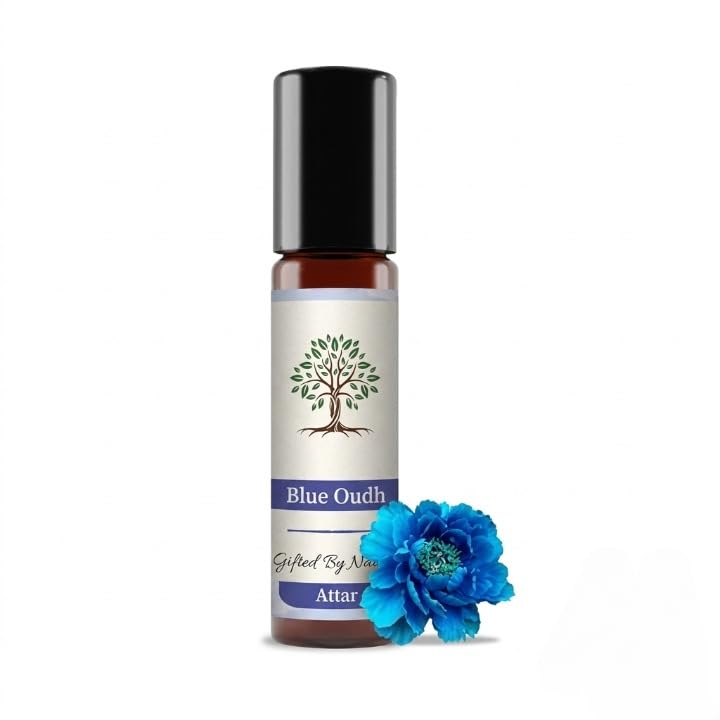 Blue Oudh,Natural Perfume Oil,Long Lasting,Alcohol-Free,Cruelty-Free, 10ml.