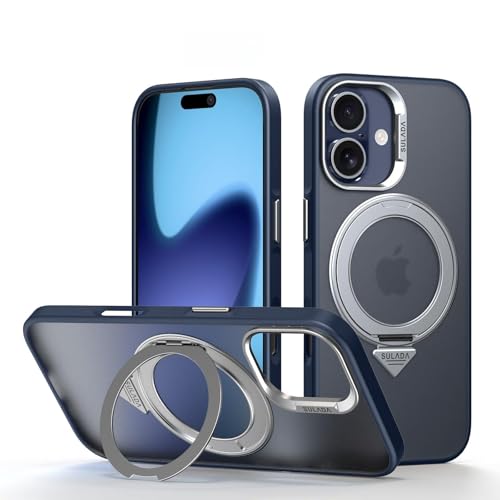 Coque iPhone 17 Pro Max rigide silicone transparent antichoc anneau bleu