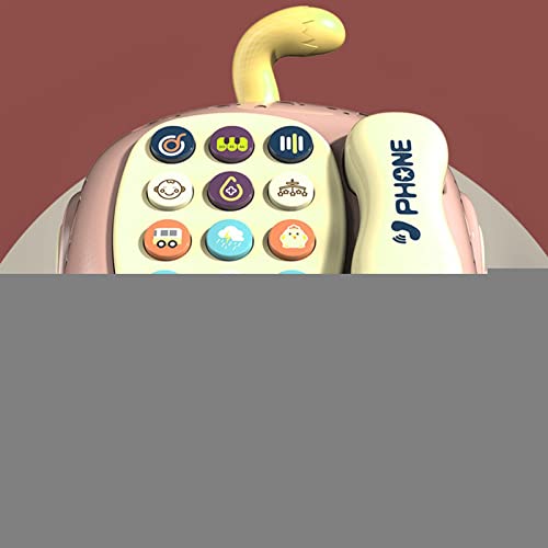 Brinquedo de telefone para crianças - Brinquedo para celular de bebê Multifuncional Telefone de gato