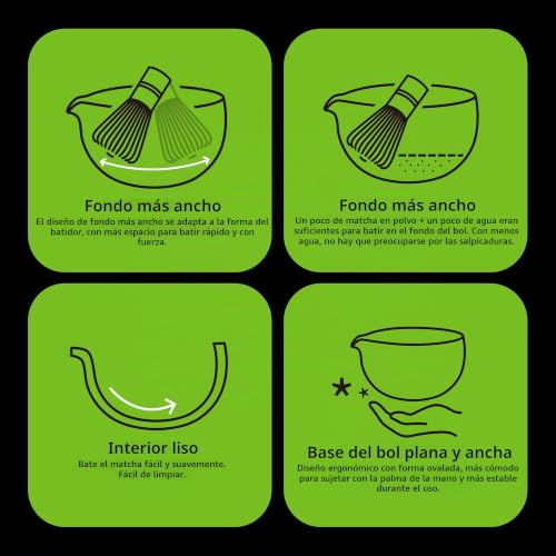 Miniatura 4 de Matcha Chawan Con Textura De Roca Natural Japonesa Teanagoo Con Soporte Para Batidor, 510 Ml. K13, Lt. Grey, Cuenco De Té Matcha, Cuencos De Té Para Matcha, Cuenco De Cerámica Matcha