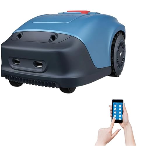 WEIMILOR Tondeuse Robot Haute Performance - Câble Guidage Inclus, 1000m² Couverture, Réglage 20-50 mm, Compatible Terrains Escarpés 33°