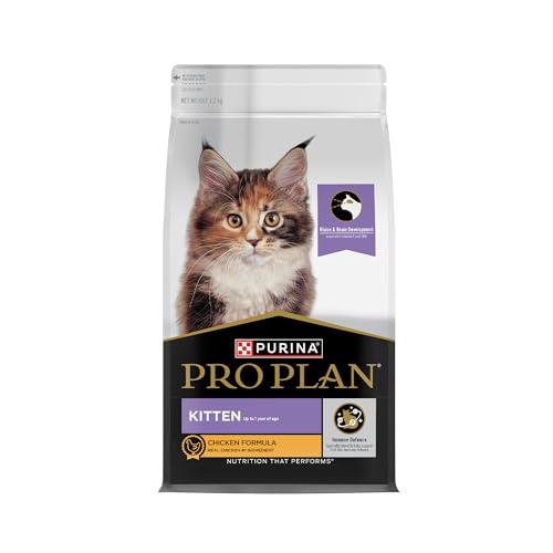 Image of PRO Plan Kitten Dry Food with Chicken, 1.2kg Pack
