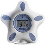Tommee Tippee InBath Digital Thermometer, Suitable for Bathing and their Nursery, Waterproof and Floats in Water, Easy to Read LCD Display