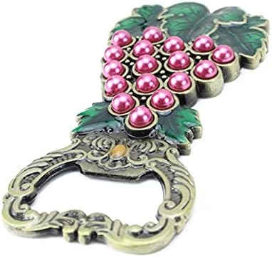 ARFUKA Bottle Opener Magnetic for Beer & Soda - Retro Grape Bunch Shaped Opener with Strong Magnet, Rustic Kitchen Bar Essential, Unique Fridge Magnet for Women & Men image 2