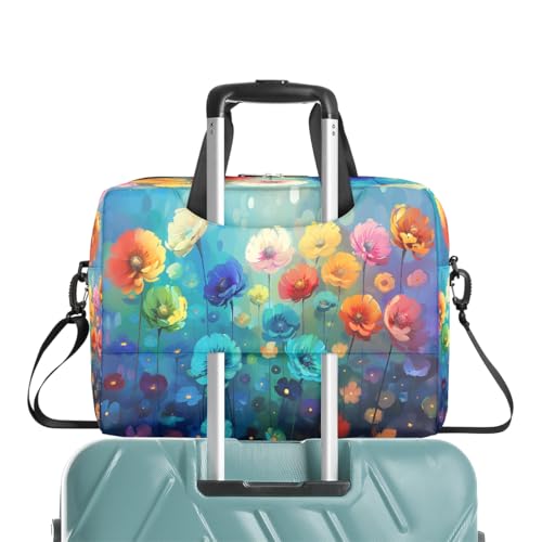 Bolso para laptop impermeable de 16 pulgadas con arte colorido miniatura 7