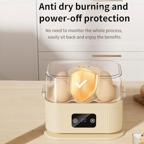 Hervidor de Huevos Eléctrico que Evita Descalabros en Cocina gracias al Apagado Automático 7