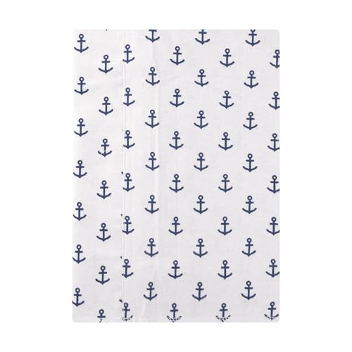 Image of Hudson Baby Cotton Flannel Burp Cloths 4-Pack, Sea Friends, One Size