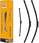3 Wiper Blades Replacement for Ford Explorer 2011-2018,Original Equipment Replacement Front and Rear Windshield Wiper Blade - Pinch Tab 26'/22'/11' (Set of 3) OE# BB5Z-17528-E/D/A