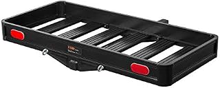 CURT 18113 49-Inch x 22-1/2-Inch Aluminum Hitch Cargo Carrier, 2-Inch Receiver, 500 Pounds