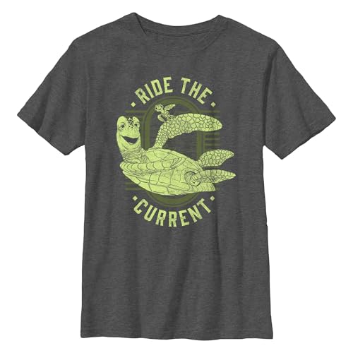 Boy's Finding Nemo Crush and Squirt Ride The Current T-Shirt